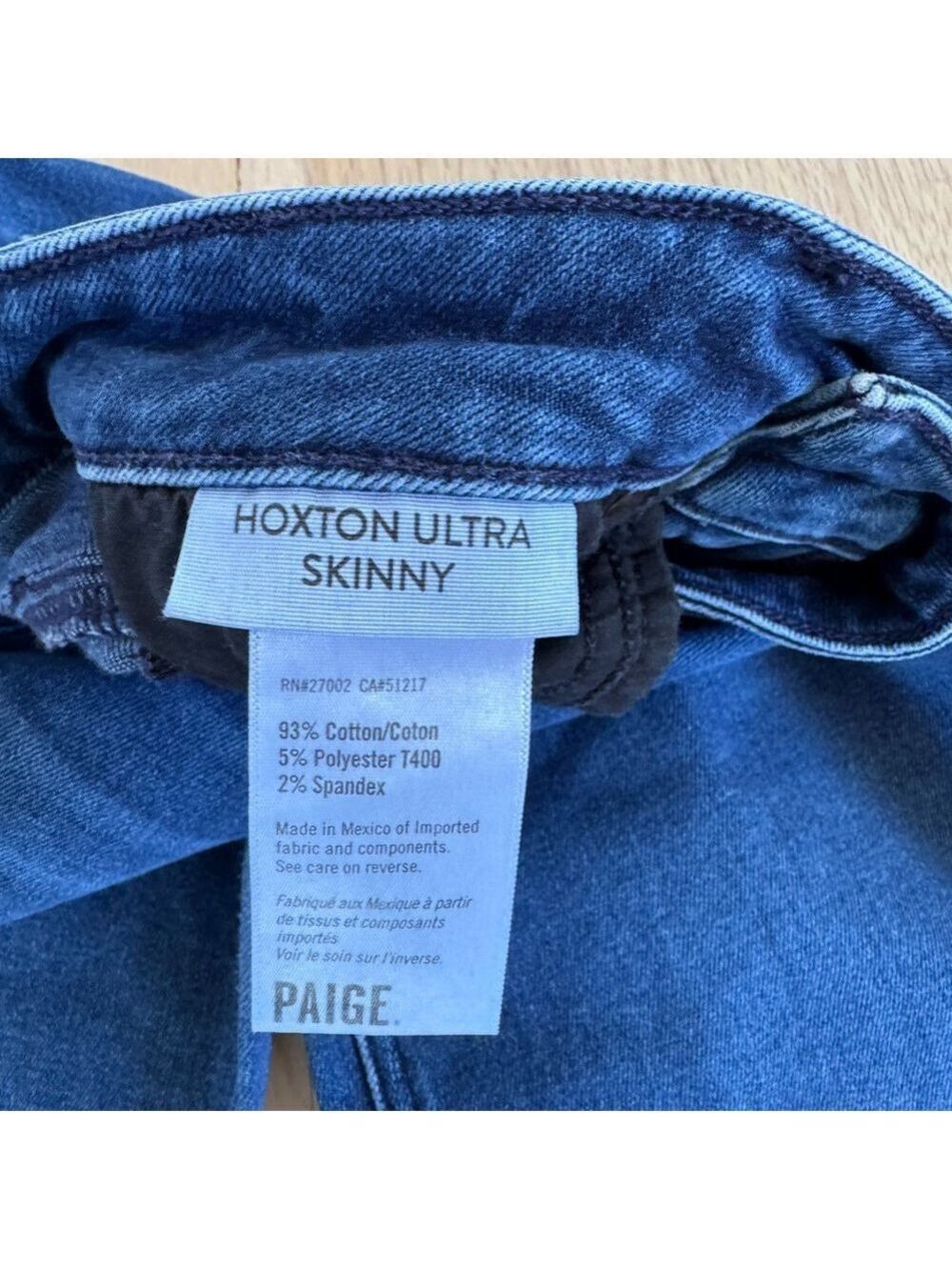 PAIGE Hoxton Ultra Skinny Jeans Size 29 - Picture 4 of 8